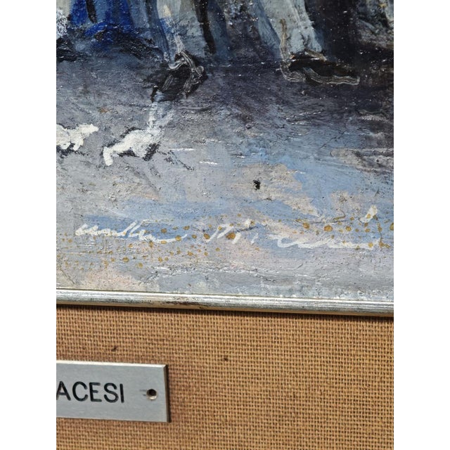 Walter Piacesi, Latest News, 2002, Oil on Board For Sale - Image 9 of 17