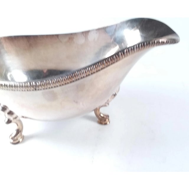 Vintage Silver Plate Pitcher Server by Crescent For Sale - Image 10 of 13