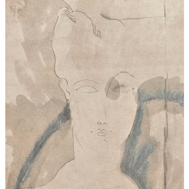 A. Modigliani, Ritratto di Veronica / Portrait of Veronica, Lithograph For Sale - Image 3 of 7