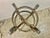 Brown Pair of 19th Century Wrought Iron Wall-Mounted Plant Holders or Torchères For Sale - Image 8 of 11