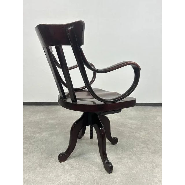 Thonet No. 5541 Swivel Chair from Thonet, 1890s For Sale - Image 4 of 11