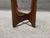 Mid Century Walnut and Glass Side Tables Manner of Adrian Pearsall - Pair For Sale In San Diego - Image 6 of 7