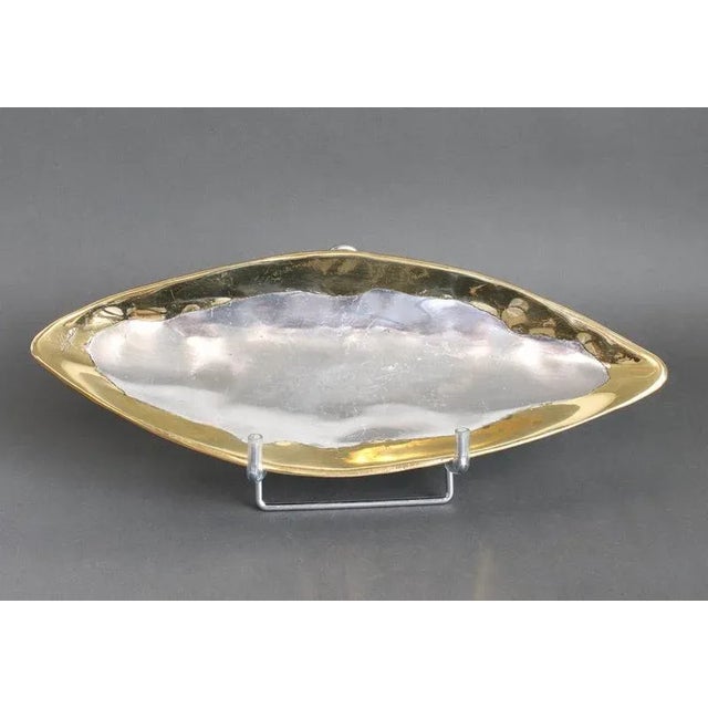 Brass and Aluminium Tray by David Marshall, 1990s For Sale - Image 11 of 11