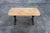 Mid-Century Modern Coffee Table in Marble, Brass and Wood, Italy, 1950s For Sale - Image 6 of 8