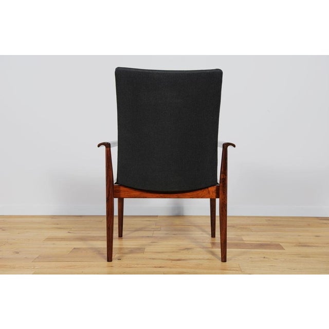 Wood Model 209 Diplomat Armchair by Finn Juhl for France & Son, 1960s For Sale - Image 7 of 18
