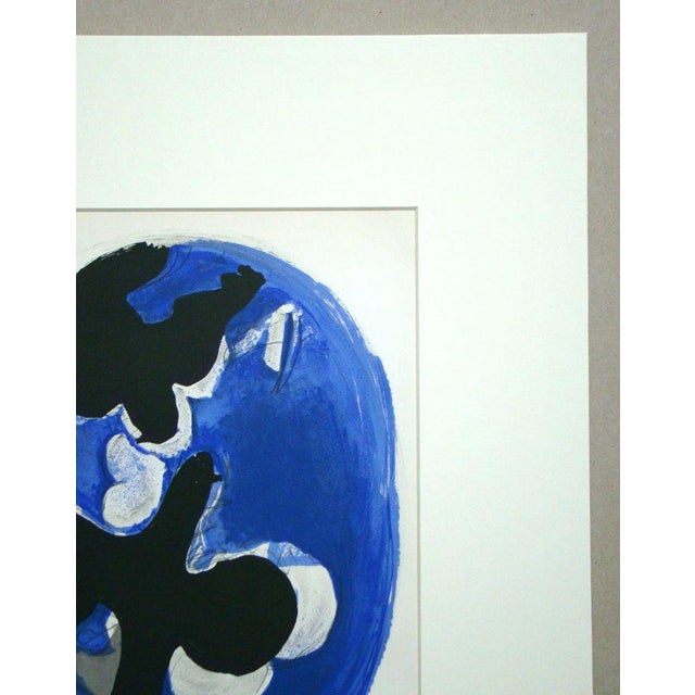 Georges Braque, Two Birds on a Blue Background, 1955, Original Lithograph For Sale - Image 5 of 13