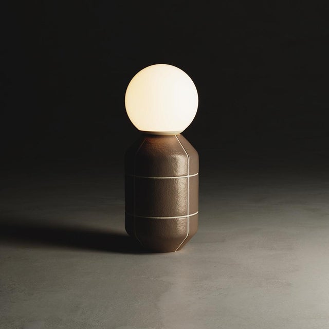 Contemporary Ceramic Base Table Lamp by Svitanok For Sale - Image 3 of 10