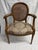 1960’s Pair Louis XVI Style Fauteuils - Open Arm Chairs by Simon Loscertales - Bona, Spain - W/ Fabric Seat For Sale In Washington DC - Image 6 of 10