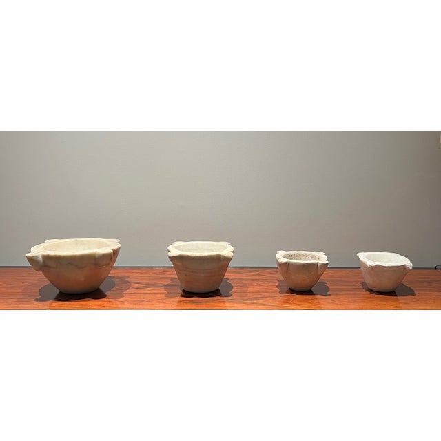 Marble Mortars from 18th Century - Set of 4 For Sale - Image 18 of 18