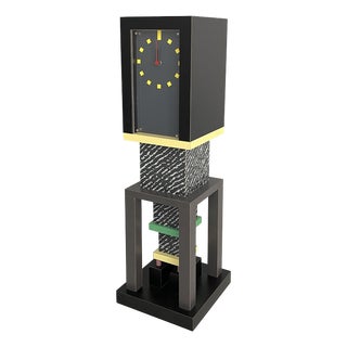 Italian Modern Metropole Table Clock from George J. Sowden, 1982 For Sale