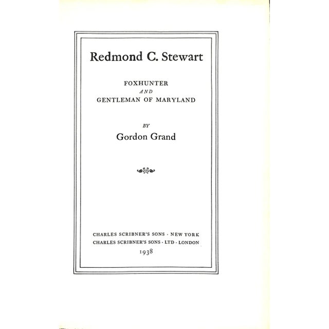 GRAND, Gordon [198] pp. Charles Scribner's Sons In publisher's slipcase 1938 Ex-libris Sydney R. Smith Sporting Books...