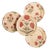 Poppy Red Side Plates, Set of 4 For Sale