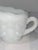 Shabby Chic Vintage McKee Glass Company Milk Glass Toltec Creamer For Sale - Image 3 of 9