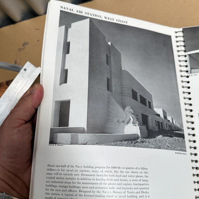 Mid-Century Modern The Architectural Forum November 1940 Magazine Time Inc For Sale - Image 3 of 10