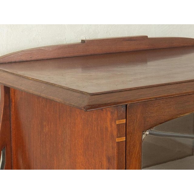 Art Nouveau Display Cabinet, 1900s For Sale - Image 6 of 8
