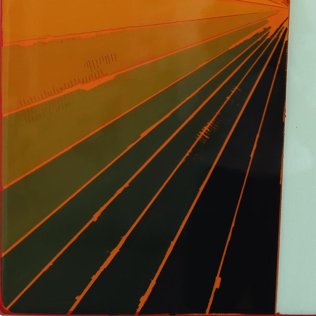 2020s Wiggle Room 42 - Original Minimalist Abstract Acrylic and Resin Art on Wood Panel For Sale - Image 5 of 9
