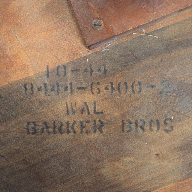 Wood Barker Brothers Drum Pedestal End Table For Sale - Image 7 of 7