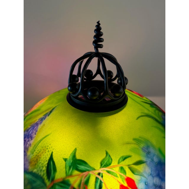 Matching Pair of Signed Ulla Darni Table Lamps For Sale In New York - Image 6 of 14