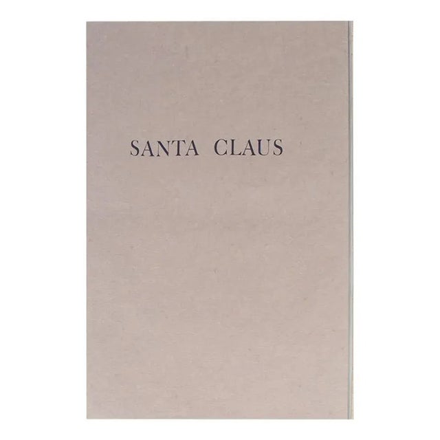 1974 Santa Claus E. E. Cummings Portfolio of Prints & Prose by Alexander Calder For Sale - Image 13 of 13