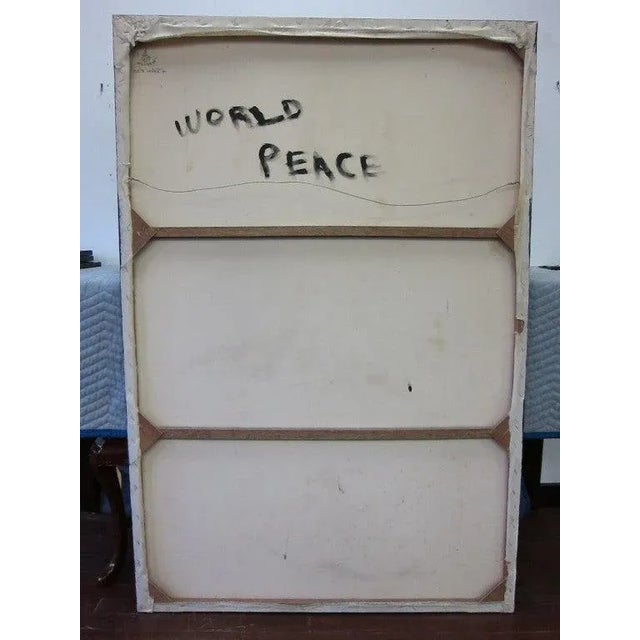 Contemporary Kasem Khaolaor Painting, "Enlightenment" For Sale - Image 3 of 4