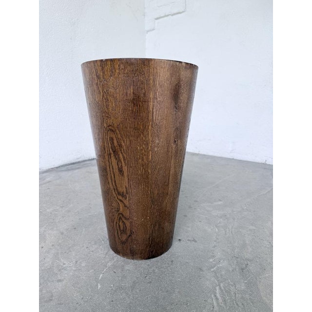 Carved Wooden Umbrella Stand, 1950s For Sale - Image 17 of 18