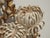 Large 49" Tall Vintage French Country Syroco Gold Flower Wall Plaque Picture For Sale - Image 10 of 18
