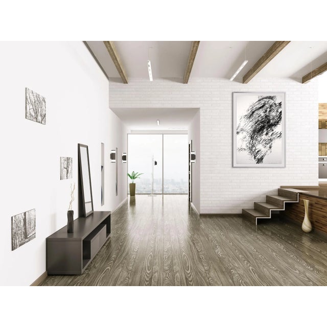 Pigment pencil on Mylar Edition: Unique, Unframed. This work is from a series titled Tipping Point. This drawing has been...