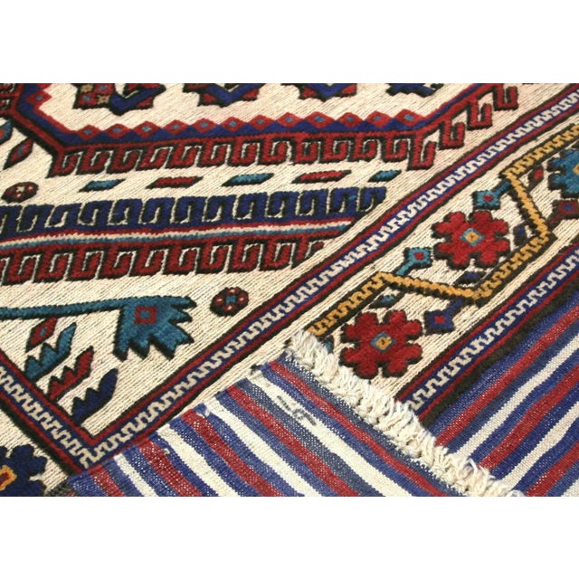 1980s Afghan Balouch Rug For Sale - Image 4 of 7