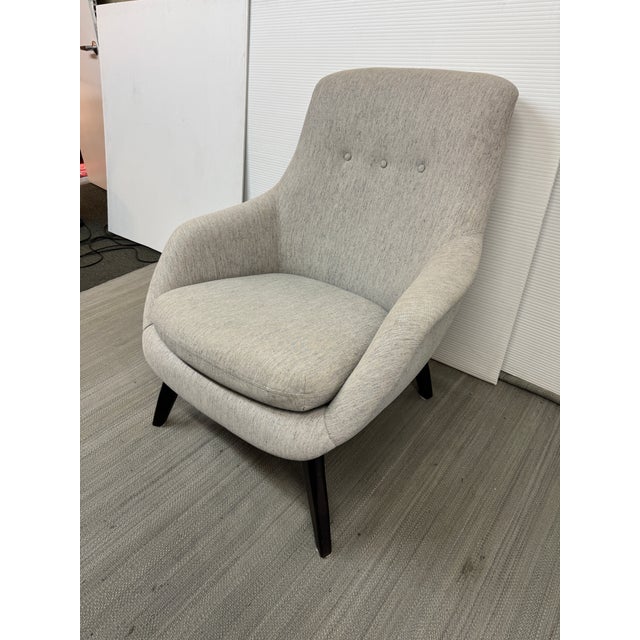 Mid-Century Modern Room & Board Henrick Lounge Chair For Sale - Image 3 of 12
