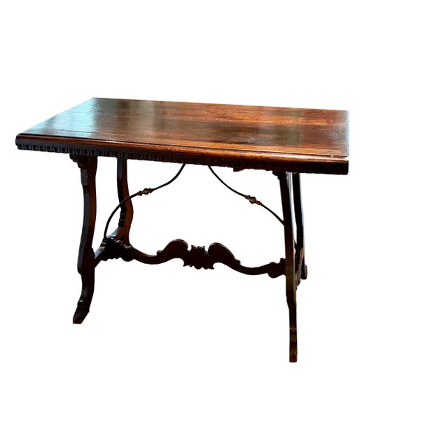 Late 18th Century 18th Century Italian Walnut Dining Table For Sale - Image 5 of 5