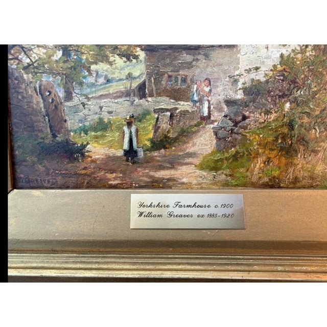 William Greaves Framed Oil Painting 