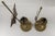 Brass 20th Century Pair of Korean Brass Candlestick Holders With Butterflies or Moths For Sale - Image 8 of 11