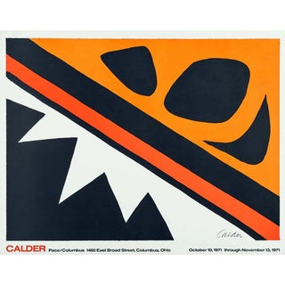 1970s Alexander Calder Poster For Sale