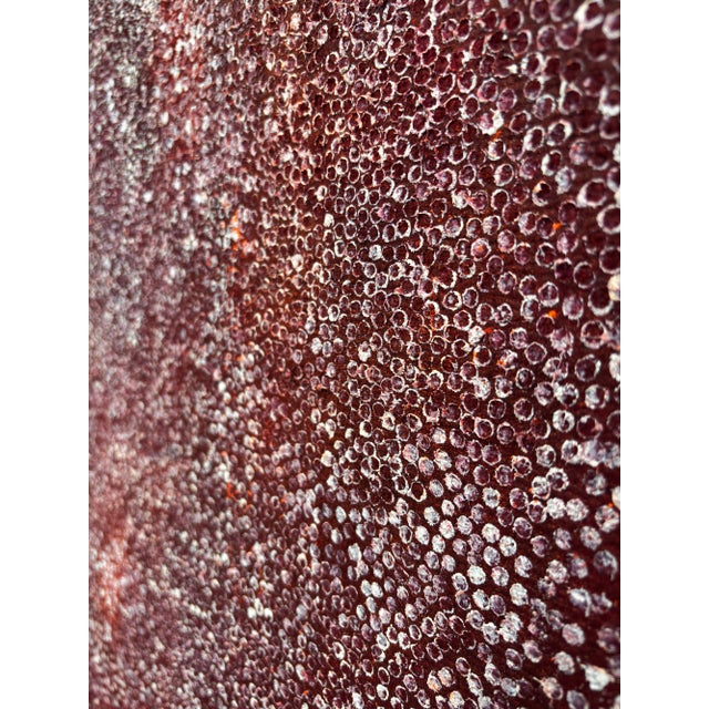 from a multitude of applied points and transparent layers, a pictorial space emerges, one that does not so much describe...