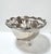 Victorian Vintage Silverplate Footed Centerpiece Bowl With Scalloped Floral Rim For Sale - Image 3 of 11