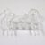 Transparent Mid-Century Vintage Hand Blown Art Glass Cat With 2 Kittens Inside Figurine For Sale - Image 8 of 13
