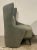 Caracole Modern Cool Olive Suede Forma Accent Chair For Sale In Atlanta - Image 6 of 7