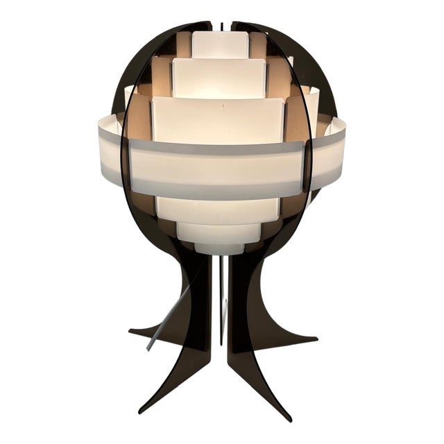 Space Age Strips Lamp by Flemming Brylle and Preben Jacobsen, 1960s For Sale
