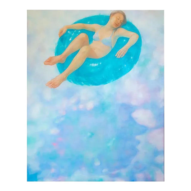 Hiromi Sengoku, Floating Island, 2014, Oil on Canvas For Sale