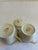 Vintage Pickard Ensemble Burgundy Sugar Bowl and Creamer, 2 Pieces For Sale - Image 11 of 12