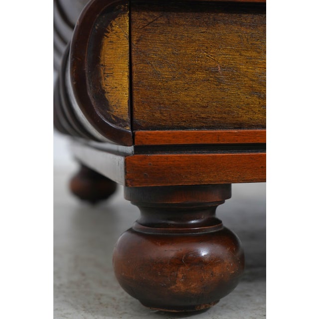 Theodore Alexander Leather Top Bookspline Coffee Table For Sale - Image 11 of 16