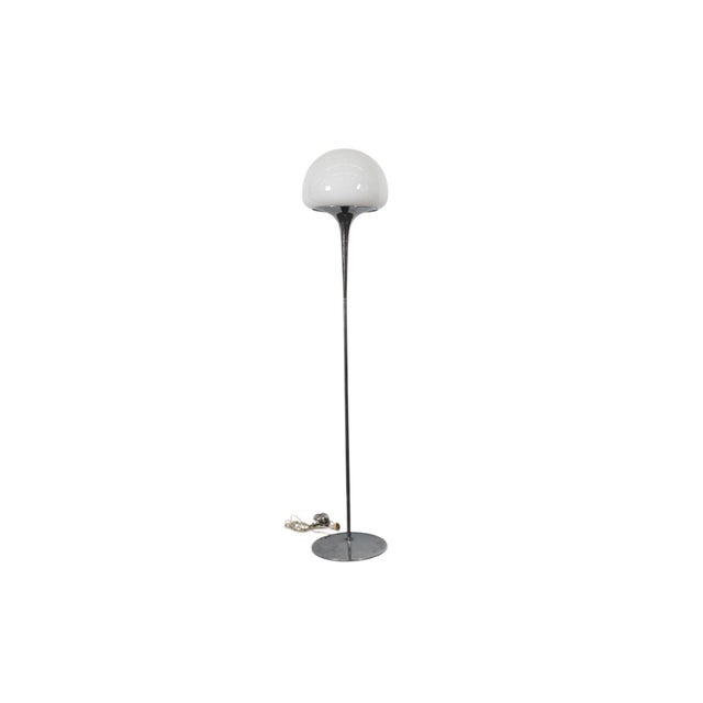 Origin: Italy Designer: Goffredo Reggani Manufacturer: Reggiani Illuminazione Era: 1960s Materials: Chromed Steel...