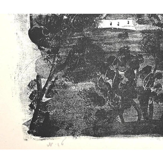 Maurice de Vlaminck, Environs de Triel, 1920s, Lithograph For Sale - Image 3 of 4