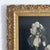 Mid 20th Century Original Oil on Wood Board Iris Framed Painting For Sale - Image 10 of 11