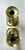 Late 19th Century Pair of Vintage 19th Century English Brass Candlestick Holders For Sale - Image 5 of 5