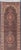 Vintage Persian Tabriz Runner Featuring Central Medallion Motifs on Navy Field 2'7 X 12'7 For Sale - Image 4 of 13