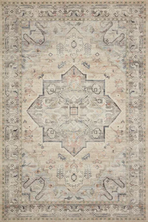 Loloi Rugs Hathaway Multi/Ivory 2'-3" x 3'-9" Area Rug