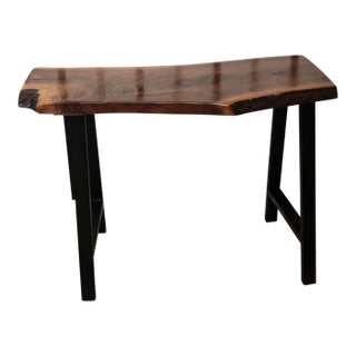 Hand Crafted Black Walnut Table For Sale