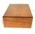 Wood American 19th C Burled Walnut & Bird's Eye Maple Campaign Flip Top Lap Desk For Sale - Image 7 of 17