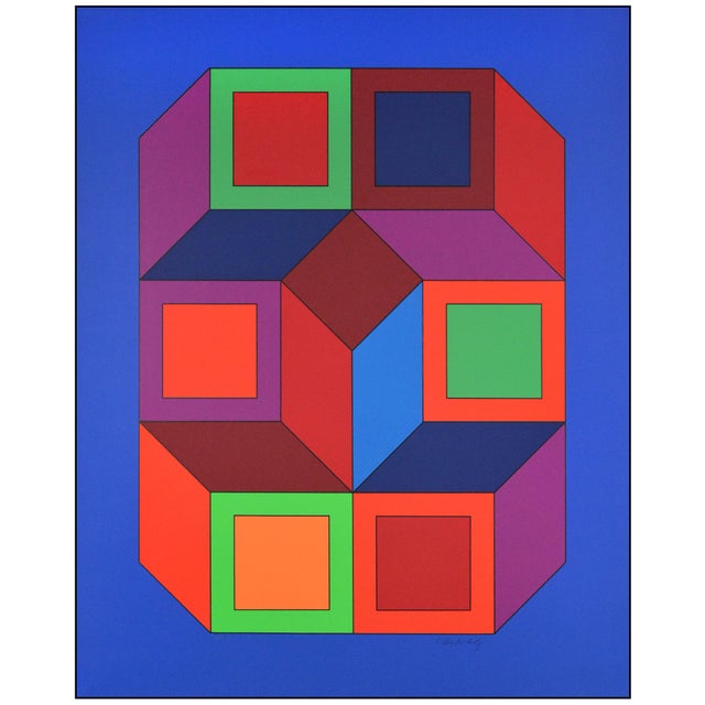 The artwork here, "XICO 4", is a wonderful depiction of geometric abstract image, that was created with acute detail, and...